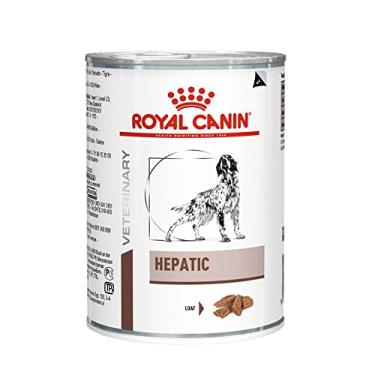 Imagem de Ração Royal Canin Lata Canine Veterinary Diet Hepatic Wet para Cães com Doenças Hepaticas 420 g Royal Canin - Sabor Outro