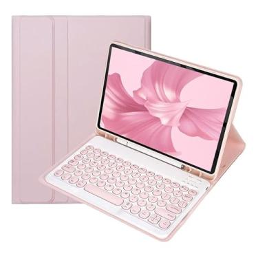 Imagem de Capa Com Teclado Bluetooth Para Samsung Tab S7 Fe Plus 12.4