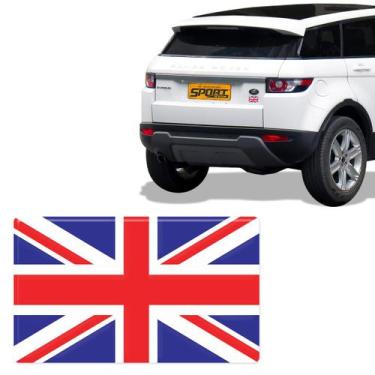 Imagem de Adesivo Emblema Bandeira Land Rover Resinado - SPORTINOX, Discovery Sp
