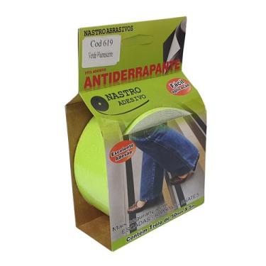 Imagem de Fita Adesiva Antiderrapante 50mm X 5m Para Escadas E Rampas - Nastro, 