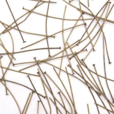 Imagem de Alfinete Metal Ouro Velho 50mm 3400pçs 500g - Macall