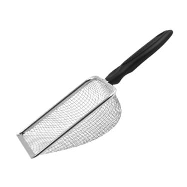 Imagem de IEUDNS Rede para de Fezes de Gato, Ferramenta de Limpeza Resistente, Peneira Portátil para Areia, Peneira Resistente E Versátil para Animais de Estima, Preto