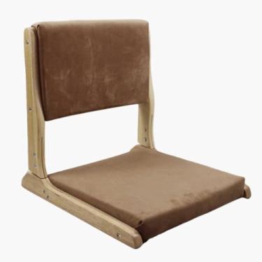 Imagem de Cadeira Tatami Sem Pernas - Cadeira De Chão Portátil Para Sala De Estar & Quarto - Assento De Meditação Confortável, G, 46 * 45 * 51cm