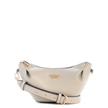 Imagem de GUESS Amorette Bolsa de ombro com zíper, cinza-claro