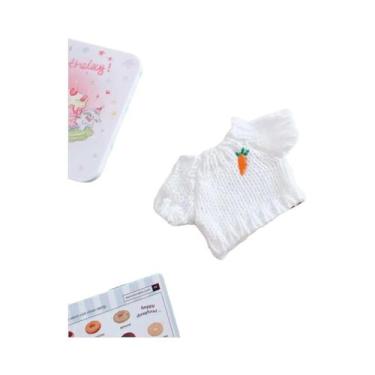 Imagem de Roupas De Boneca Mini Plush De 10cm Acessórios Suéter E Chapéu Para Bo