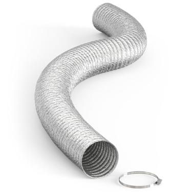 Imagem de CoAiro Duto de entrada e saída de ar da folha de alumínio do desumidificador de 15 cm de diâmetro, 35 metros de comprimento para a entrada de ar fresco do CoAiro 100/CoAiro 120/CoAiro 150/CoAiro 200