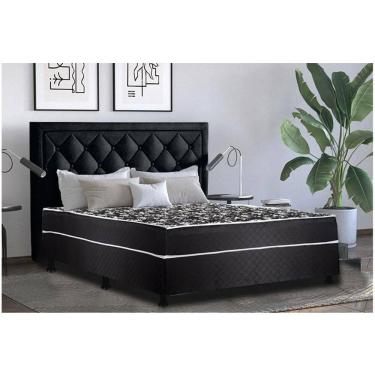 Imagem de Cama Box Casal Semi Ortopedico Santo Box 53x138x188