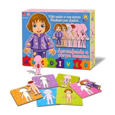 Imagem de Aprendendo O Corpo Humano Quebra cabeça - DiverToys