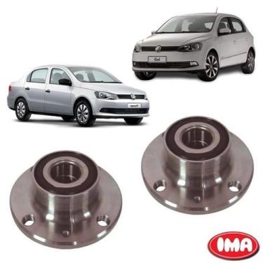 Imagem de Par Cubo Da Roda Traseira Com Rolamento - Gol 2012 A 2016 / Voyage 201