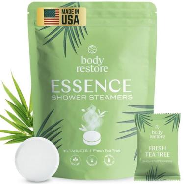 Imagem de Vaporizadores de banho Body Restore Aromaterapy Tea Tree, pacote com 1