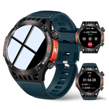Imagem de Lanterna LED Sports Smartwatch, pedômetro de frequência cardíaca, 1,45