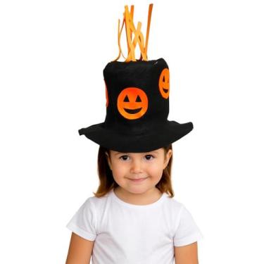 Imagem de Chapéu Maluco De Feltro Festa Fantasia Halloween - Usina de Arte, Pret