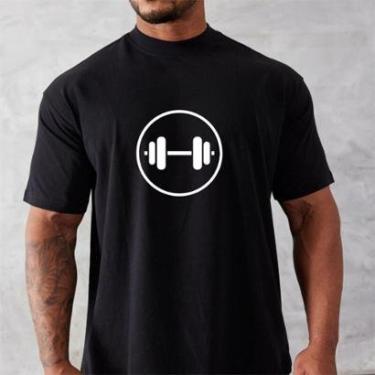 Imagem de Camiseta de Algodão Nova Tendência Estilo de Rua-Masculino