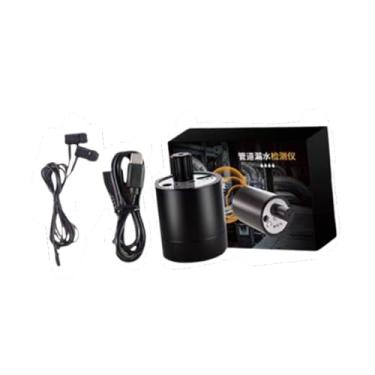 Imagem de AsrMyjcx Detector de vazamento de água, testadores de voz incluídos, fone de ouvido, microfone de parede para uso comercial, manutenção de automóveis