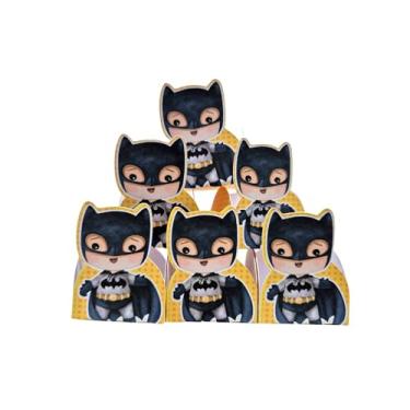 Imagem de Forminhas para Doces Tema Herois Baby Amarelo — Decoração de Festa Infantil, Lembrancinha, Mesa de Doces Personalizada — Kit com 50 unidades