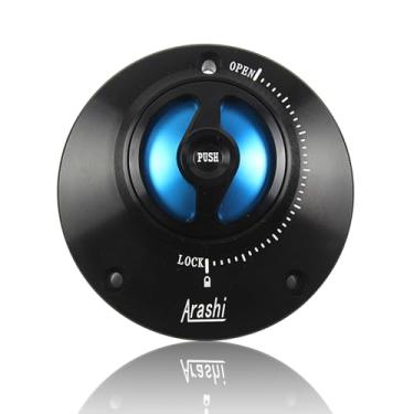 Imagem de Arashi Capa de tampa de combustível sem chave CNC para Yamaha YZF R6 R6S R1 R3 R15 R25 R125, FZ1 FZ1000 FAZER, FZ6 FAZER, FZ6R, FZ8, FAZER, FJR1300 Acessórios de substituição de motocicleta azul