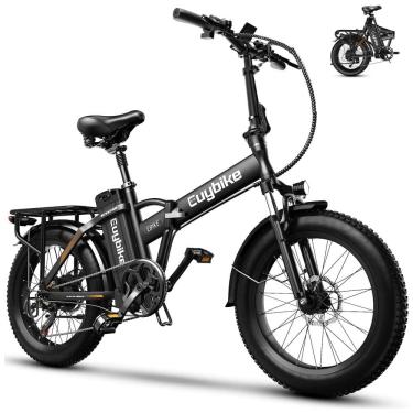 Imagem de Bicicleta Elétrica Dobrável bluebiko F6B com Motor Brushless 750W (Pico 1000W), Bateria Removível 48V 20Ah, Freios a Disco Duplos e Sistema