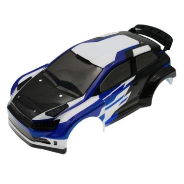 Imagem de YIJU 1/12 RC Car Body Shell, RC Vehicle Bodies, Fácil de instalar, PVC resistente, peças de reposição, acessórios para carros de controle remoto para, Branco Azul