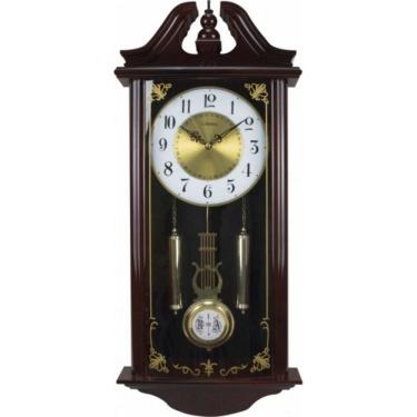 Imagem de Relógio Parede Carrilhão Melodia Westminster Pêndulo Herweg