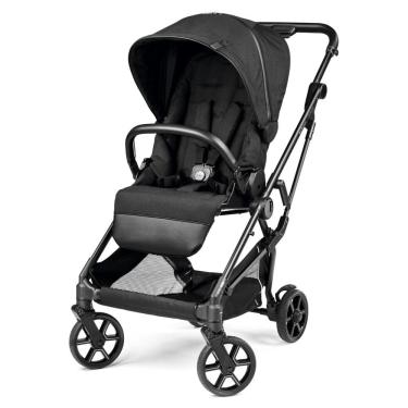 Imagem de Carrinho de Bebê com Armazenamento Embaixo, Assento Confortável e Reclinável, Peg Perego Vivace, Preto
