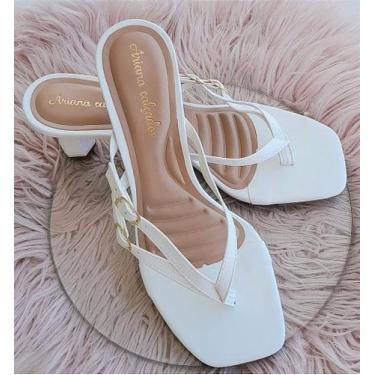 Imagem de Sandália Tamanco Dedinho 2 Fivelas - Conforto e Estilo para Seus Pés -