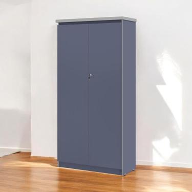 Imagem de Armário Multiuso 02 Portas Línea Azul