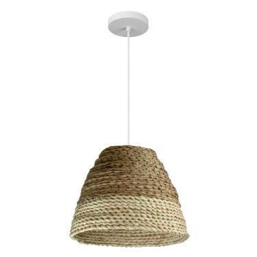 Imagem de Pendente Nusa Fibra Natural - Ocre