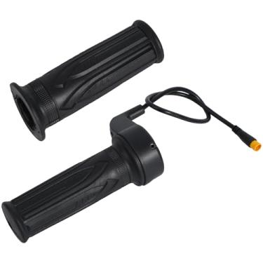 Imagem de 2pçs Acelerador de Torção Total 20X para E-Bike, Acelerador de Torção 12V-72V com Conexão à Prova d'Água 3 Pinos para Conversão Bicicletas Elétricas Scooters Motocicletas