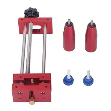 Imagem de Braçadeira de segurança para tenonamento de madeira, liga de alumínio, empurrador manual, braçadeira para serra de mesa, durável, leve, ajustável, ferramenta de marcenaria para