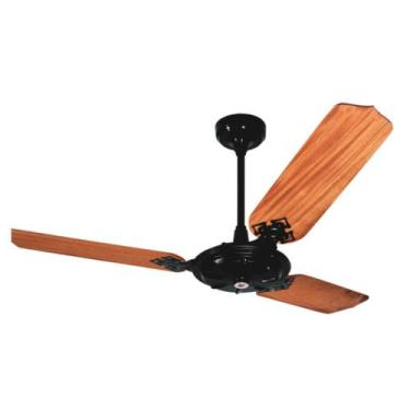 Imagem de Ventilador De Teto Venti-Delta New Max 3 Pás Mogno e Preto, 110V