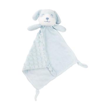 Imagem de Naninha Bebê Textura Cachorro Pimpolho, Azul
