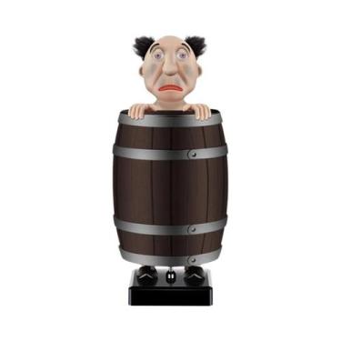 Imagem de Suporte De Cigarro De Madeira Em Forma De Caveira De Porco, Brinquedo 