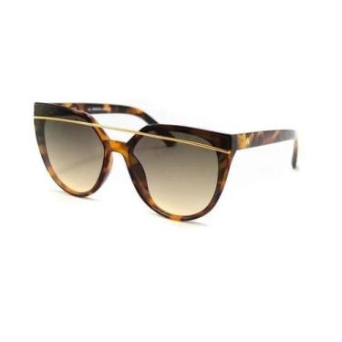 Imagem de Óculos Solar Atitude At5346 G21  Marrom Tartaruga Lente Marrom Degrade