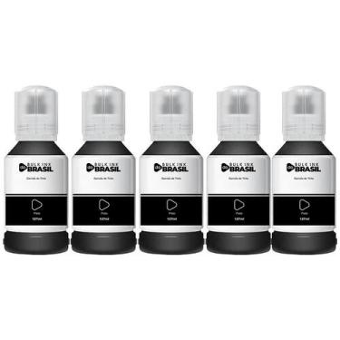 Imagem de Kit 5 Tintas Para Epson L4160 L4150 T504 L6171 L6161 L6191 - Bulk Ink 