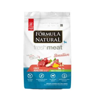 Imagem de Ração Formula Natural Cães Fresh Meat Sensitive Raças Mini e Pequenas 