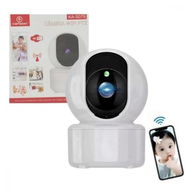 Imagem de Câmera Segurança Babá Eletrônica Wi-fi 360 Kapbom KA-S079 - Importes10