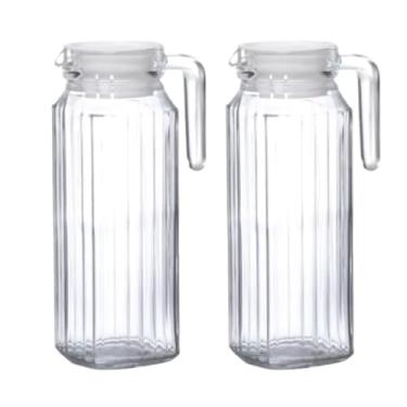 Imagem de Jarra Clássica De Vidro Para Suco Água 1 Litro Resistente(2)