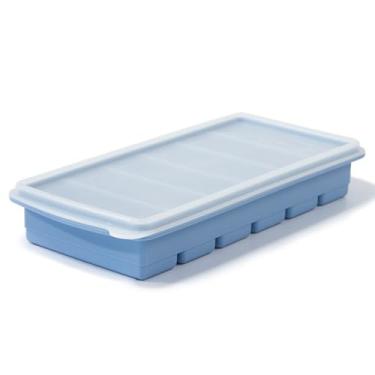 Imagem de Bandeja grande de cubos de gelo para uísque: Máquina de cubos de gelo quadrados grandes para coquetéis - Bandejas de gelo antiquadas de silicone - Bandejas de gelo em cubos enormes para uísque