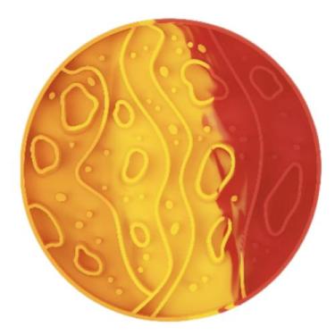 Imagem de Comedouro Lento e Tapete de Lamber Mars 2 em 1 em Silicone para Cães e