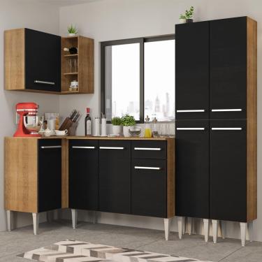 Imagem de Cozinha Completa de Canto Emilly Music Madesa