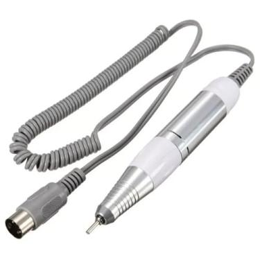 Imagem de Caneta De Lixadeira Motor Porquinho Unha Elétrica Profissional (BRANCO)