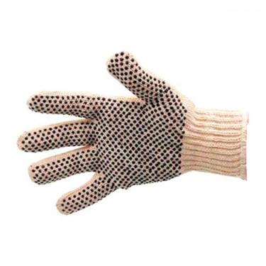 Imagem de Luva Malha Acrilon Pigmentada Bege - Kit C/10 PR