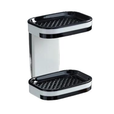 Imagem de Saboneteira, saboneteira de banheiro com suporte(Modelo 2 (2 Camadas))