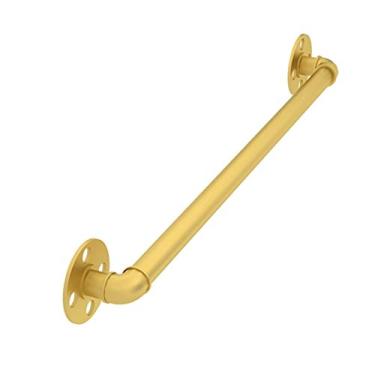 Imagem de FZZIBQYR Trilhos de escada para corrimão de escada interno/externo 1 m kit de suporte de ferro forjado com paredes de metal e parafusos alça antiderrapante