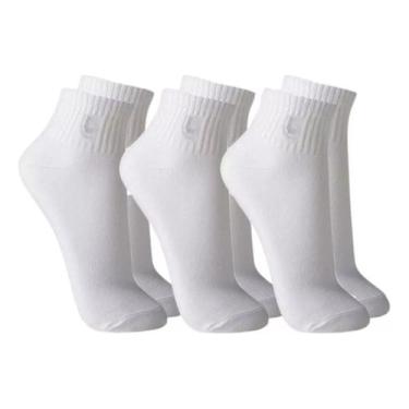 Imagem de Kit/3 Meia Cano Médio Lupo 3223 casapaula, Br, Br, Br, M