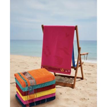 Imagem de Toalha De Banho Banhão Praia Piscina Gigante 80x150cm Verão (SUMMER)