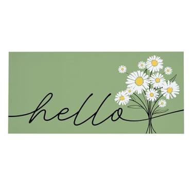 Imagem de Evergreen Flag Hello Dainty Daisies Sassafrás Switch Mat