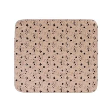 Imagem de WeiLaiKeQi Tapete higiênico lavável para cães, tapete reutilizável para animais de estimação, para treinamento de animais de estimação, Cachorrinho Marrom