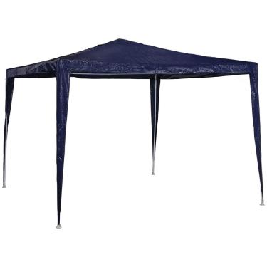 Imagem de Barraca Gazebo Desmontável 3x3m - Tenda Rafia Azul Mor, Resistente para Praia Camping e Eventos ao Ar Livre
