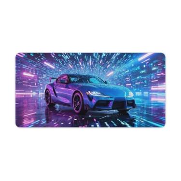 Imagem de HouLaiZhe JDM CarsSUP SportsFutureSci-Fi Gaming Mouse Pads JDM Car Desk Pads Grandes Mousepads para teclado de mesa tapete de computador 30 x 60 cm